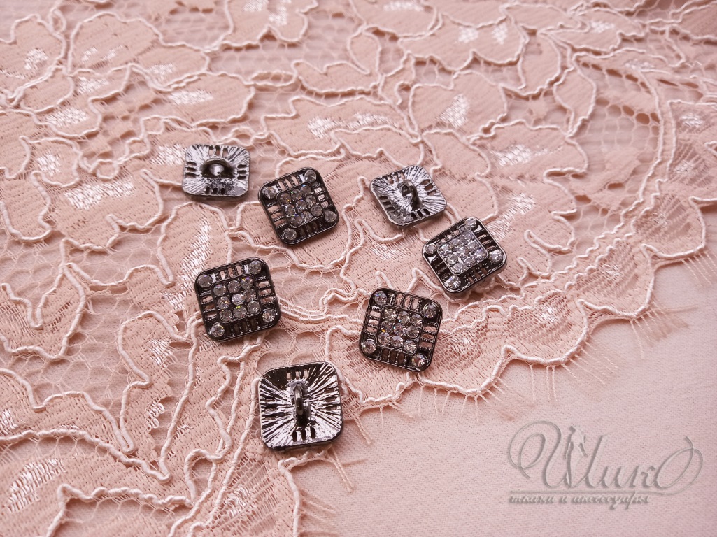 8351-А Пуговица со стразами 2