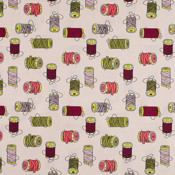 Ткань Поплин - Нитки 2 1