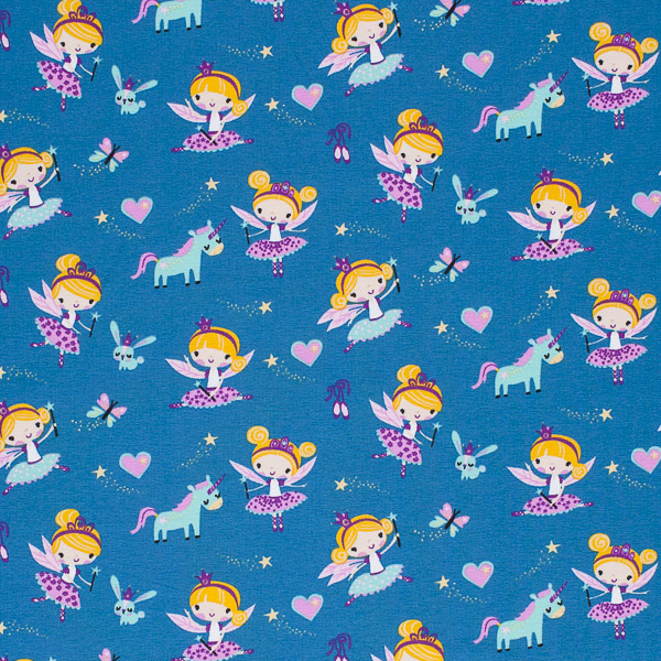 Ткань Трикотаж - Волшебная девочка 1 1