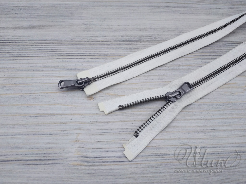 Молнии МЕ 60см 5 2з х/б белый т.с/з  72273 2