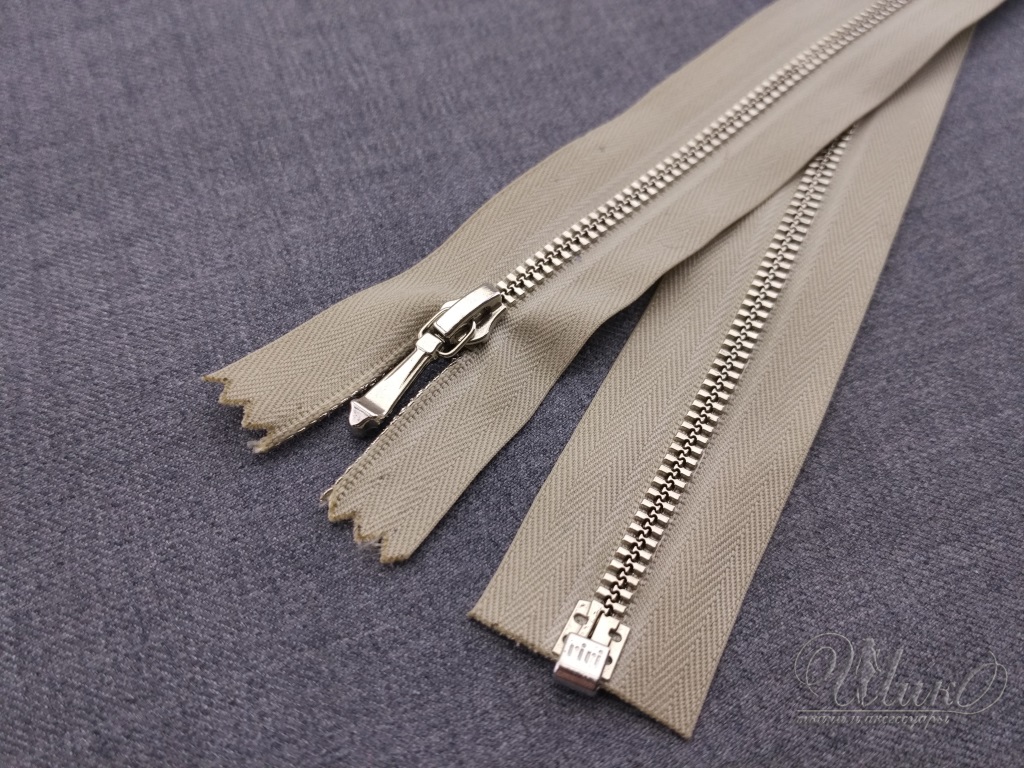 Молния RIRI МЕ  65см 3 1з х/б бежевая с/з TopStar 72917 2