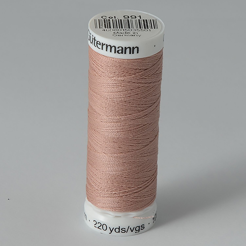 Нитки Gutermann SewAll №50 200м цвет 991 1